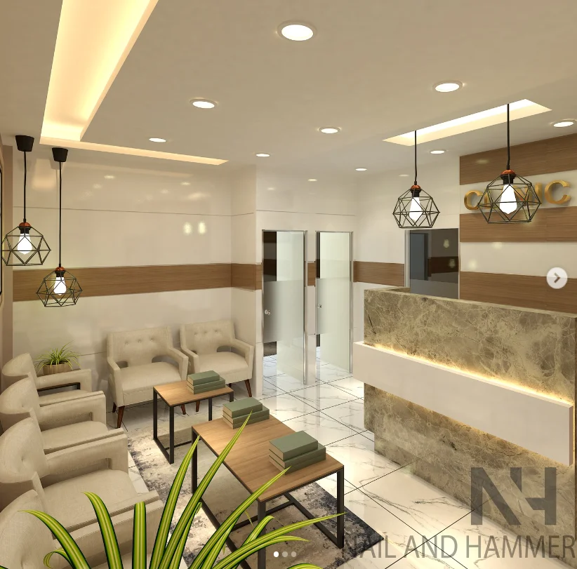 Vikas Saxsena's Clinic interior