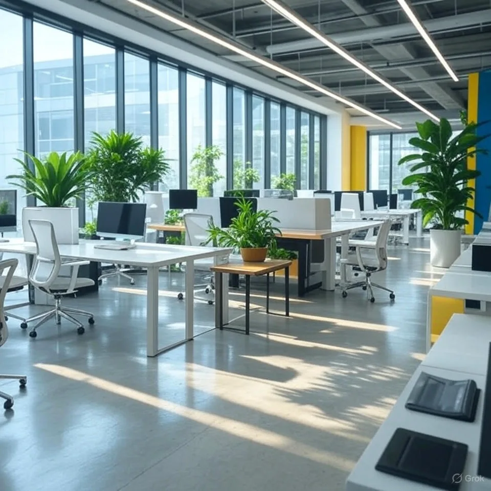 Office interior designed by Nail and Hammer