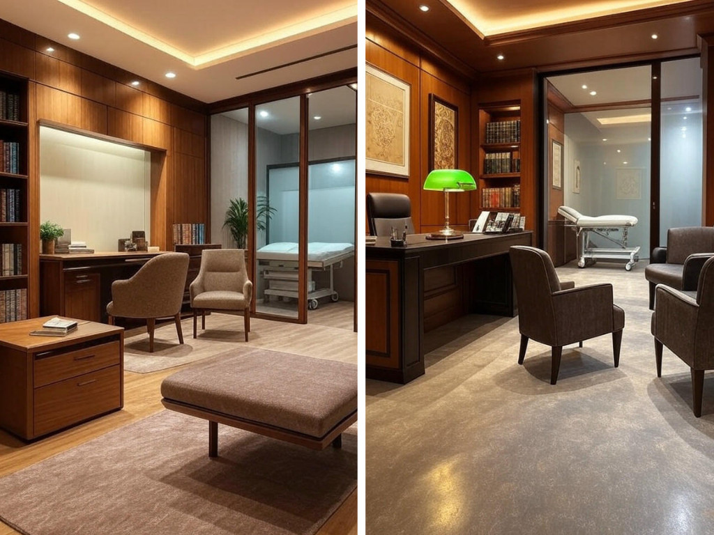 Top Clinic Interior Design Trends in Delhi NCR for 2025: Blending Functionality with Serenity 4 Best interior Designers