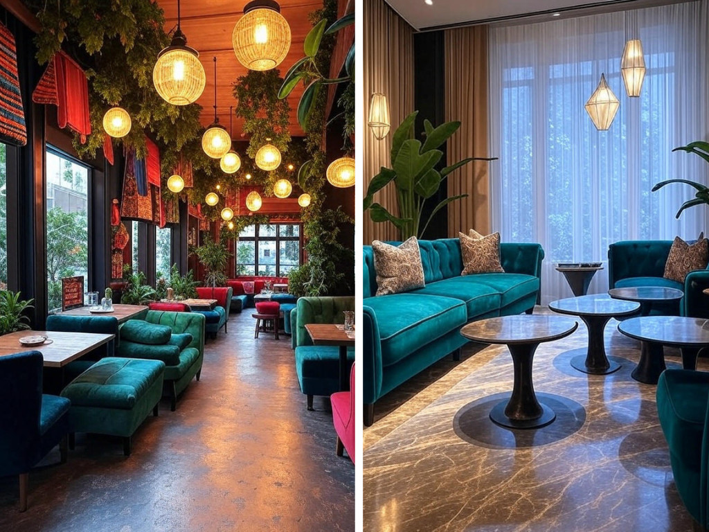 From Concept to Reality: Crafting a Signature Style for Delhi NCR’s Trendy Eateries 3 Best interior Designers