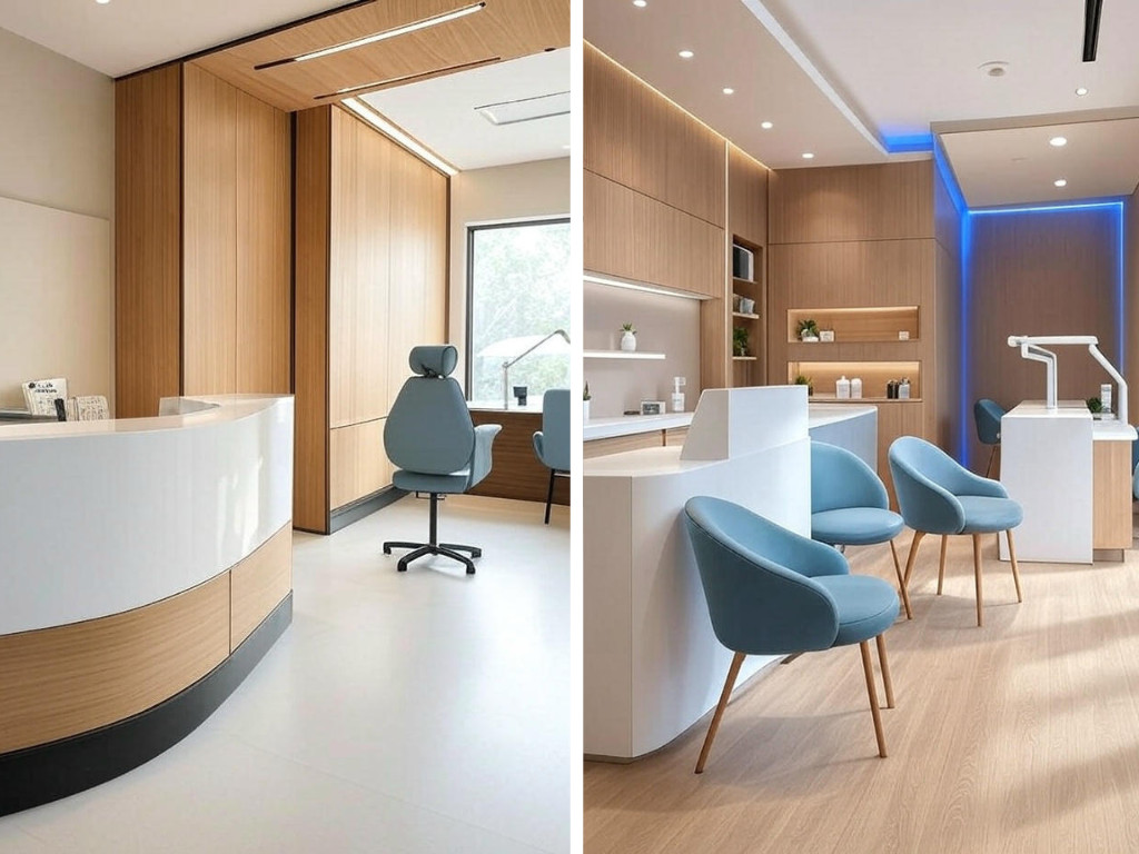 Top Clinic Interior Design Trends in Delhi NCR for 2025: Blending Functionality with Serenity 2 Best interior Designers