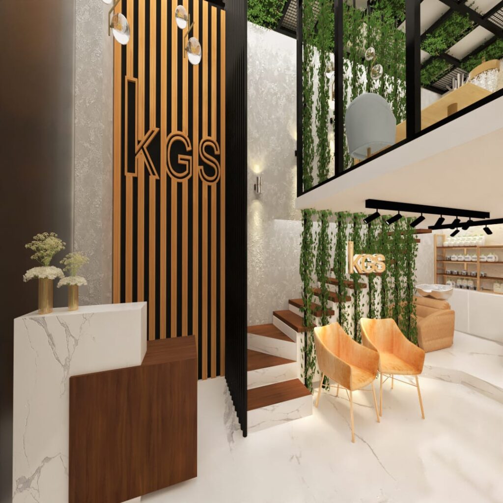 Commercial interior design project illustrating professional design tips