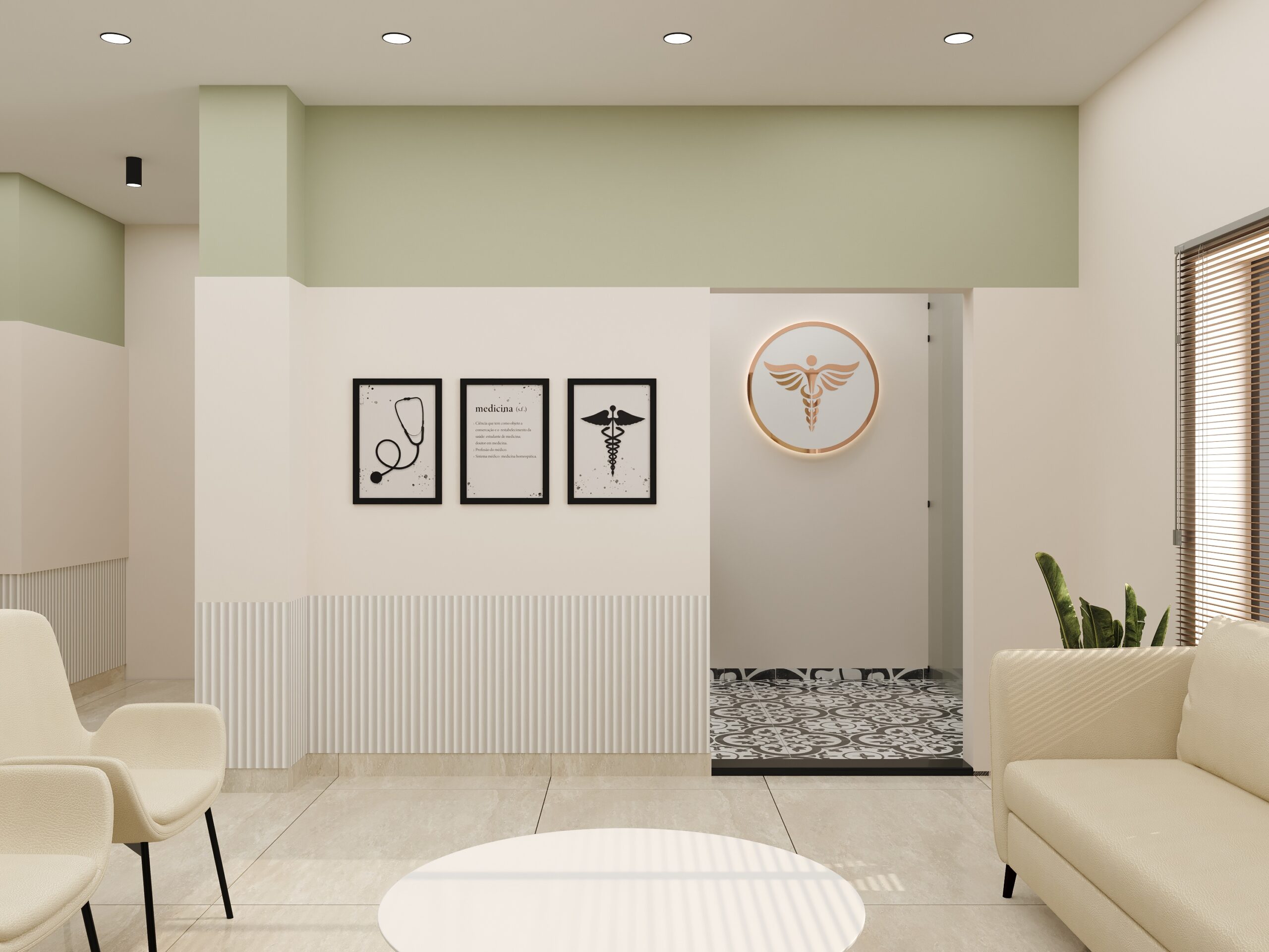 TrueDerm Clinic commercial interior design by Nail and Hammer