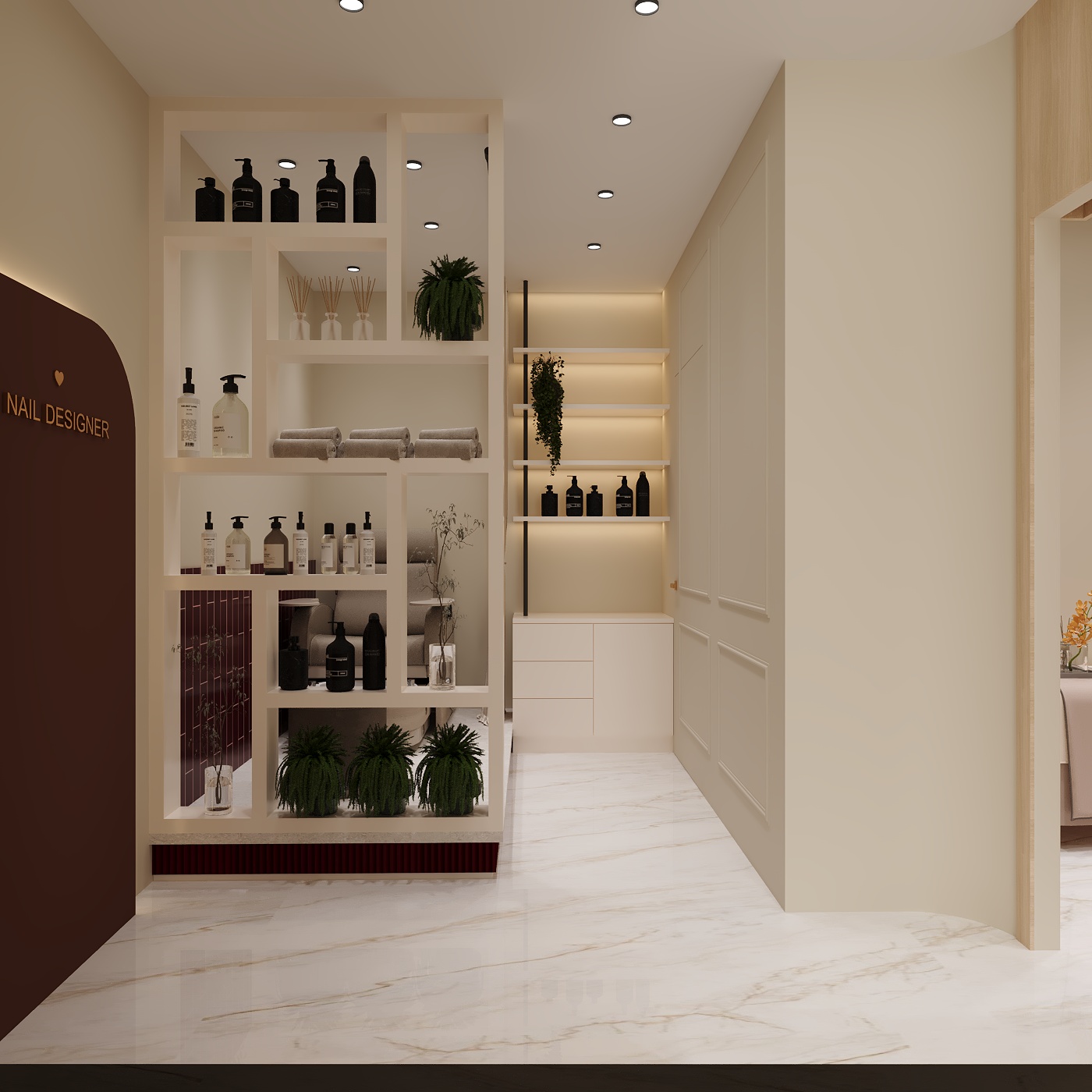 Snip & Shine Salon interior