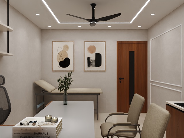 YourGynac Clinic treatment room interior design with modern gynaecology-friendly fittings, by Nail and Hammer