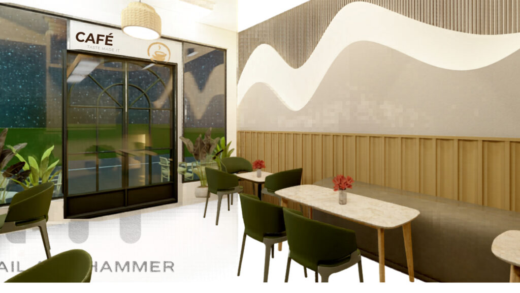 BASK Cafe interior