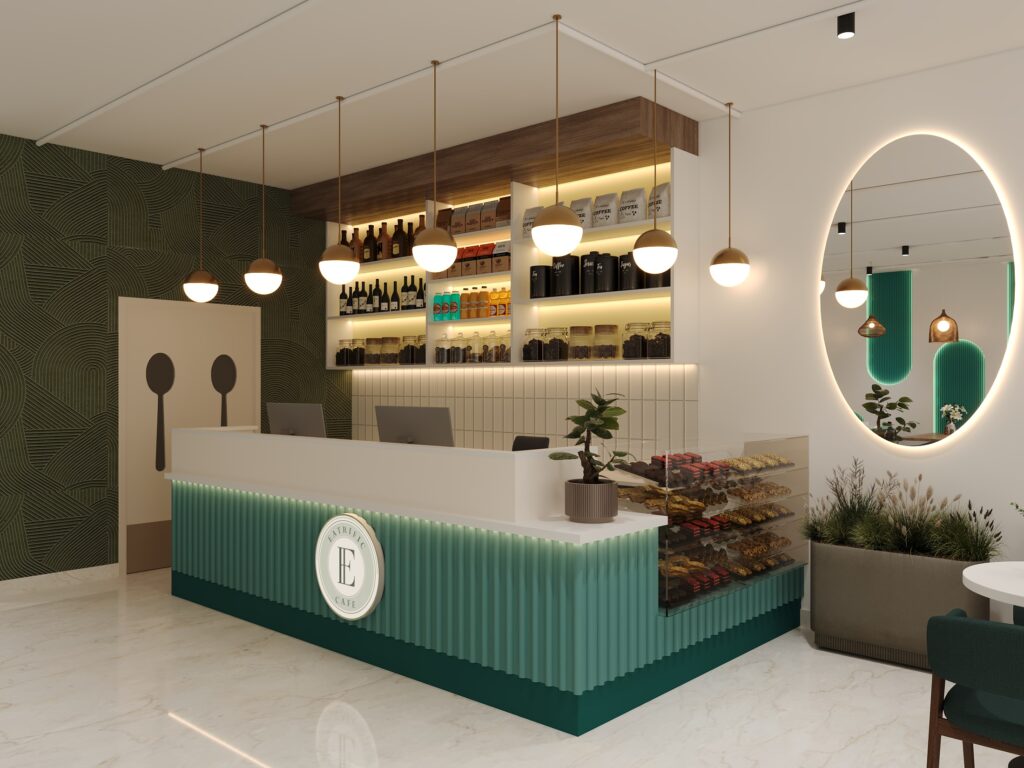 Cafe interior