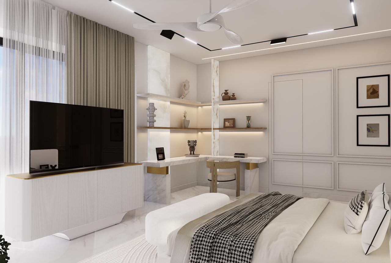 Trump Tower Interior Design 3D Render