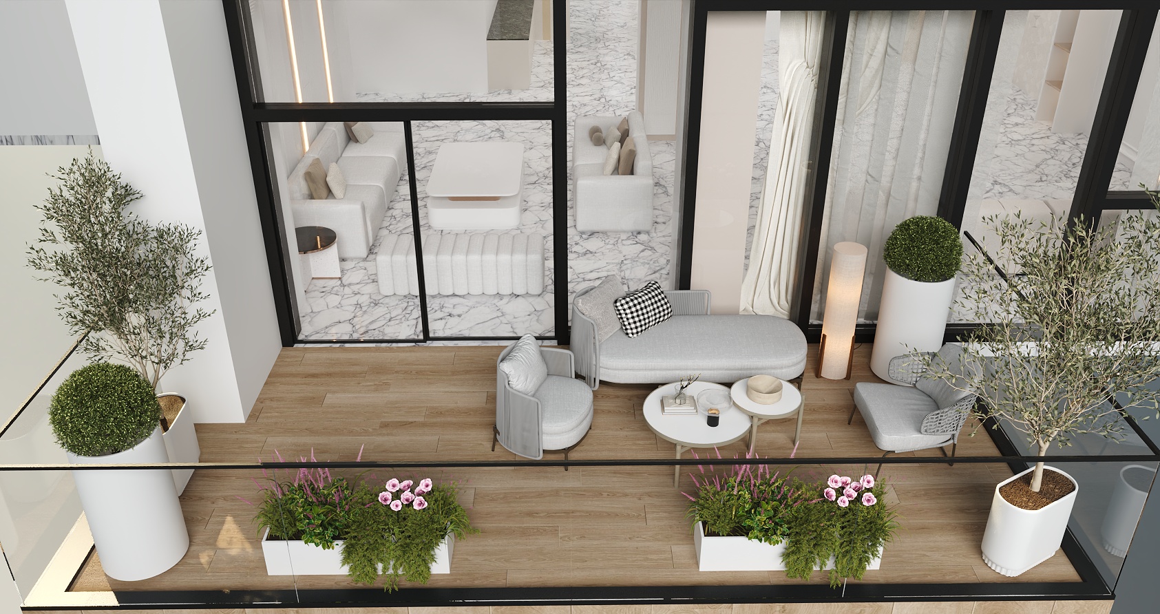 Trump Tower Interior Designing 3D Visualization